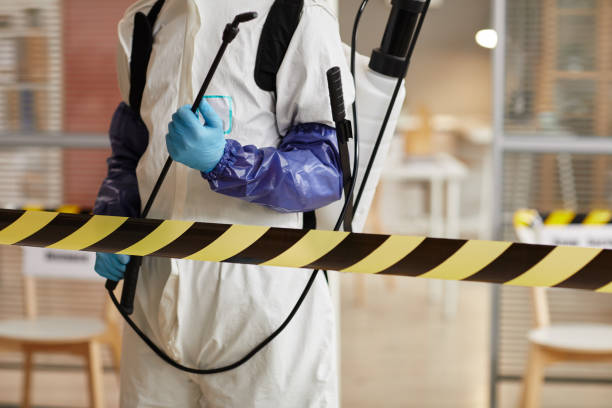 Professional Blood Cleanup technician working in Salisbury, MO